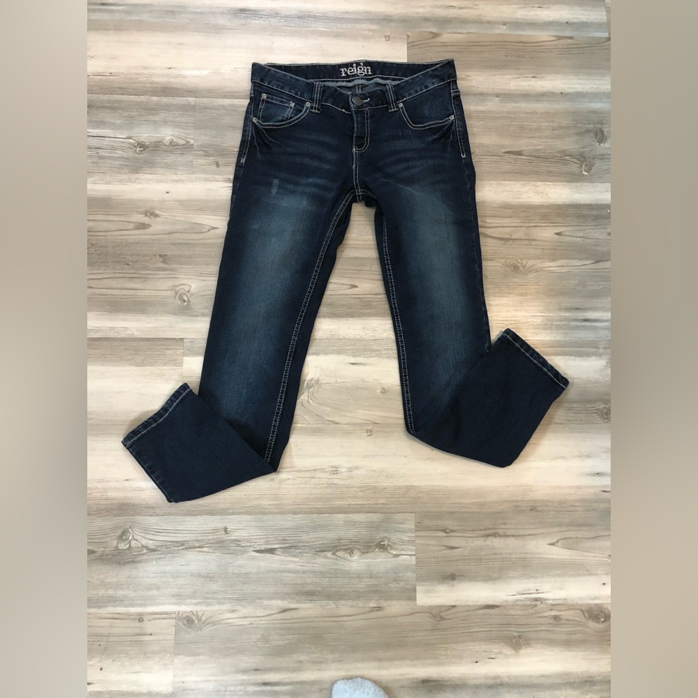 reign Jeans, size 7, embellished back pockets